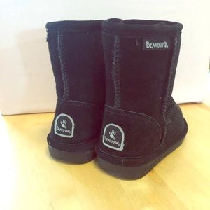BEARPAW - EMMA TODDLER BOOT - Black - Size 8